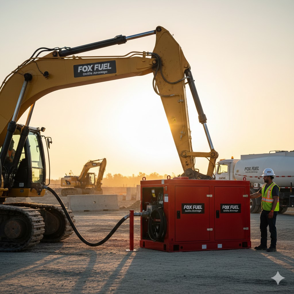 Fox Fuel emergency delivery truck